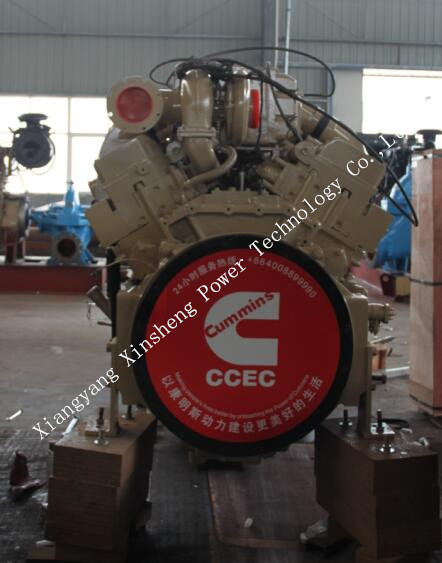 CCEC Cummins Turbocharged Diesel Engine KTA38-P980 For Construction Machinery,Water Pump